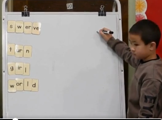 Word Study classroom photo provided by Lynbrook Public Schools.