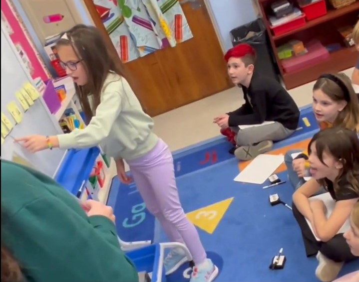 Word Study classroom photo provided by Lynbrook Public Schools.